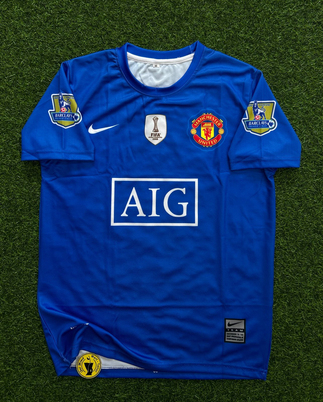 MAN UNITED 2007-08 THIRD KIT, HALFSLEEVE SUBLIMATION