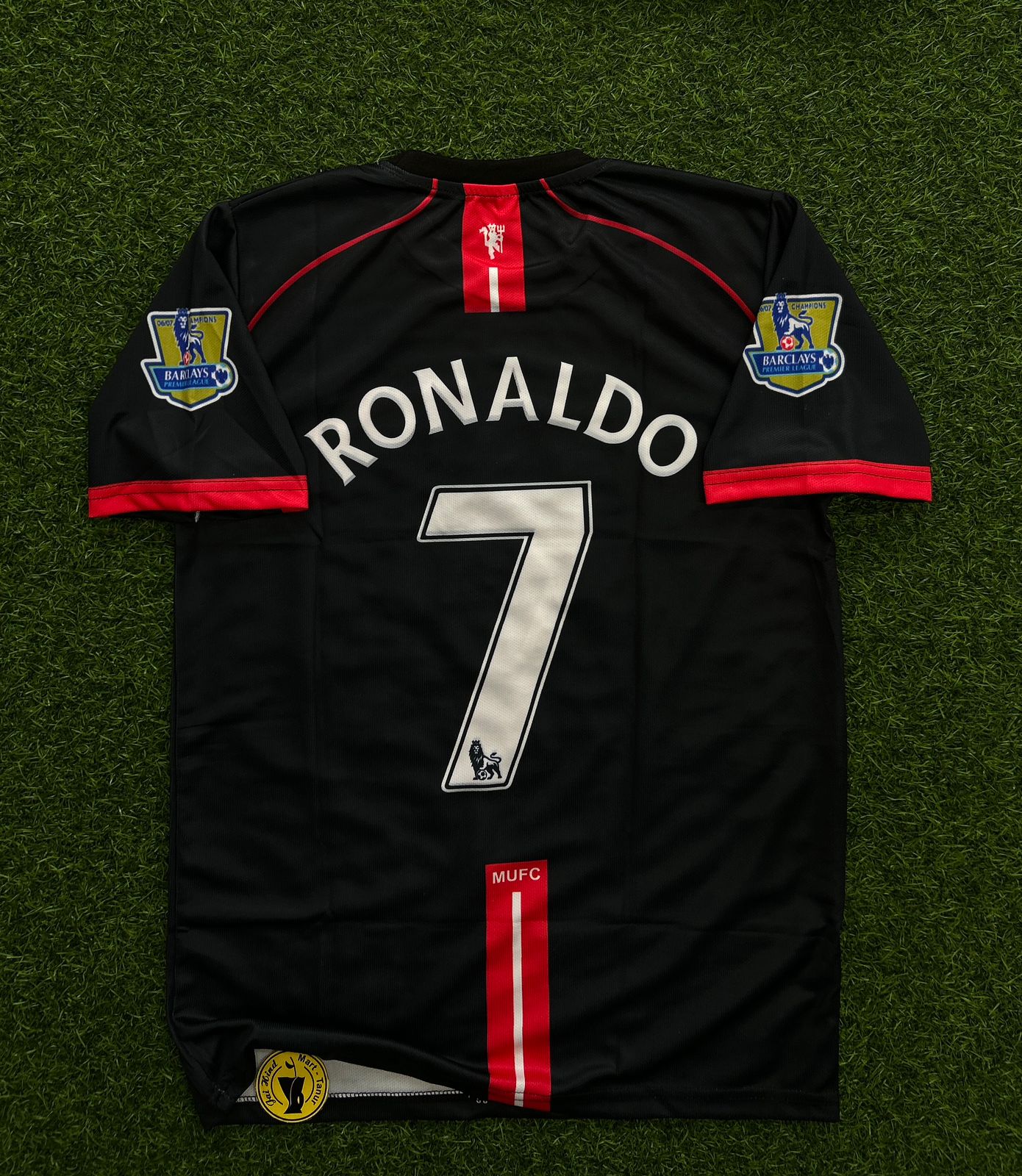 MAN UNITED 2007-08 AWAY KIT, HALFSLEEVE SUBLIMATION