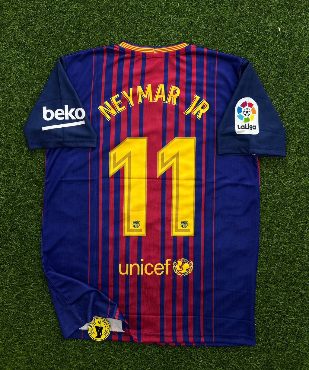 BARCELONA 2017-18 HOME KIT, HALFSLEEVE SUBLIMATION