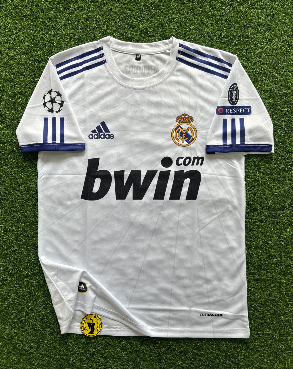REAL MADRID 2010-11 HOME KIT, HALFSLEEVE SUBLIMATION