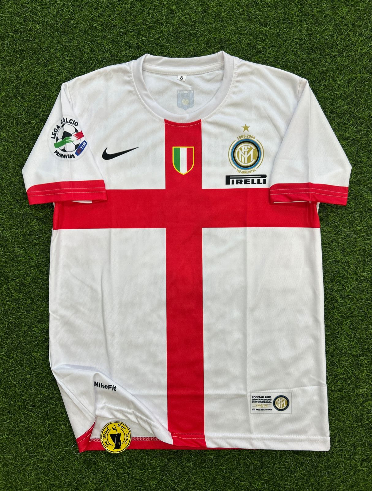INTERMILAN 2007-08 AWAY KIT, HALFSLEEVE SUBLIMATION