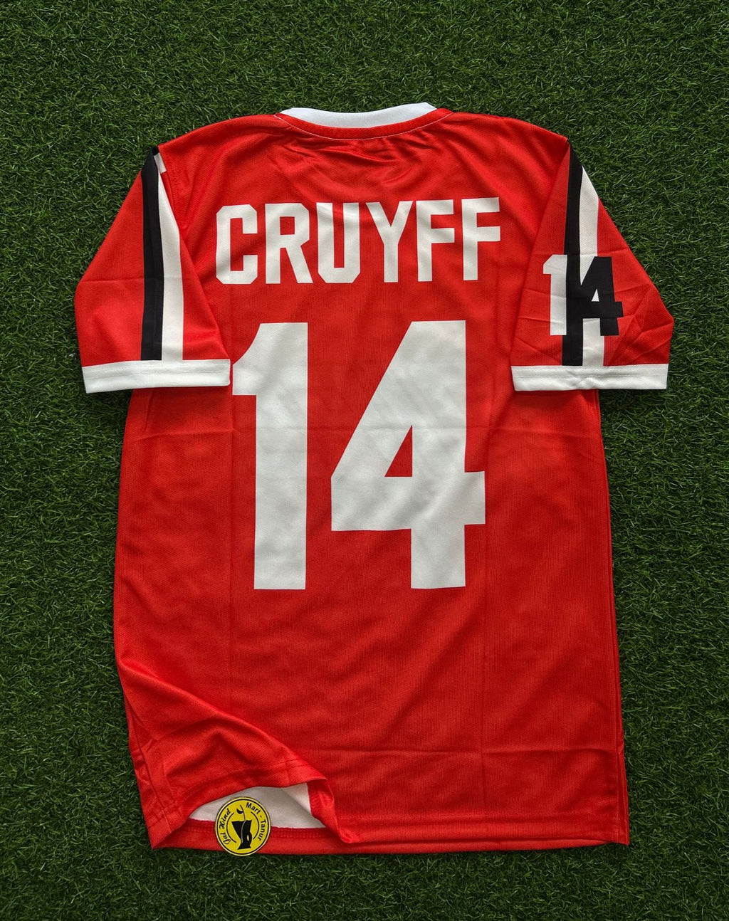 JOHAN CRUFF ICONIC RETRO KIT, HALFSLEEVE SUBLIMATION