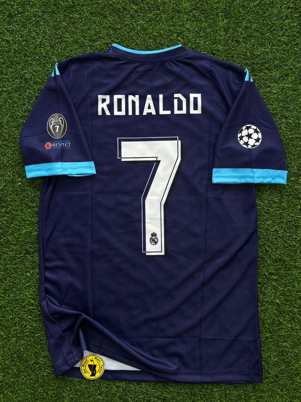 REAL MADRID 2015-16 THIRD KIT, HALFSLEEVE SUBLIMATION