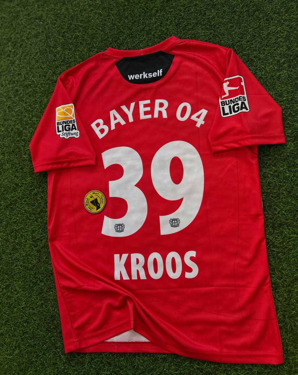 BAYER LEVERKUSAN 2008-10 HOME KIT, HALFSLEEVE SUBLIMATION
