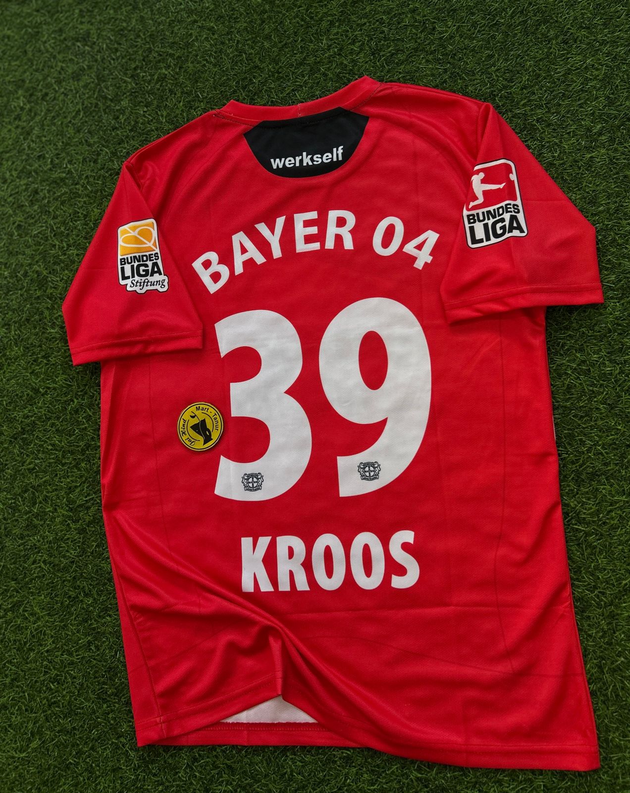 BAYER LEVERKUSAN 2008-10 HOME KIT, HALFSLEEVE SUBLIMATION