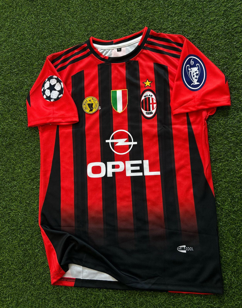 AC MILAN 2004-05 HOME KIT, HALFSLEEVE SUBLIMATION