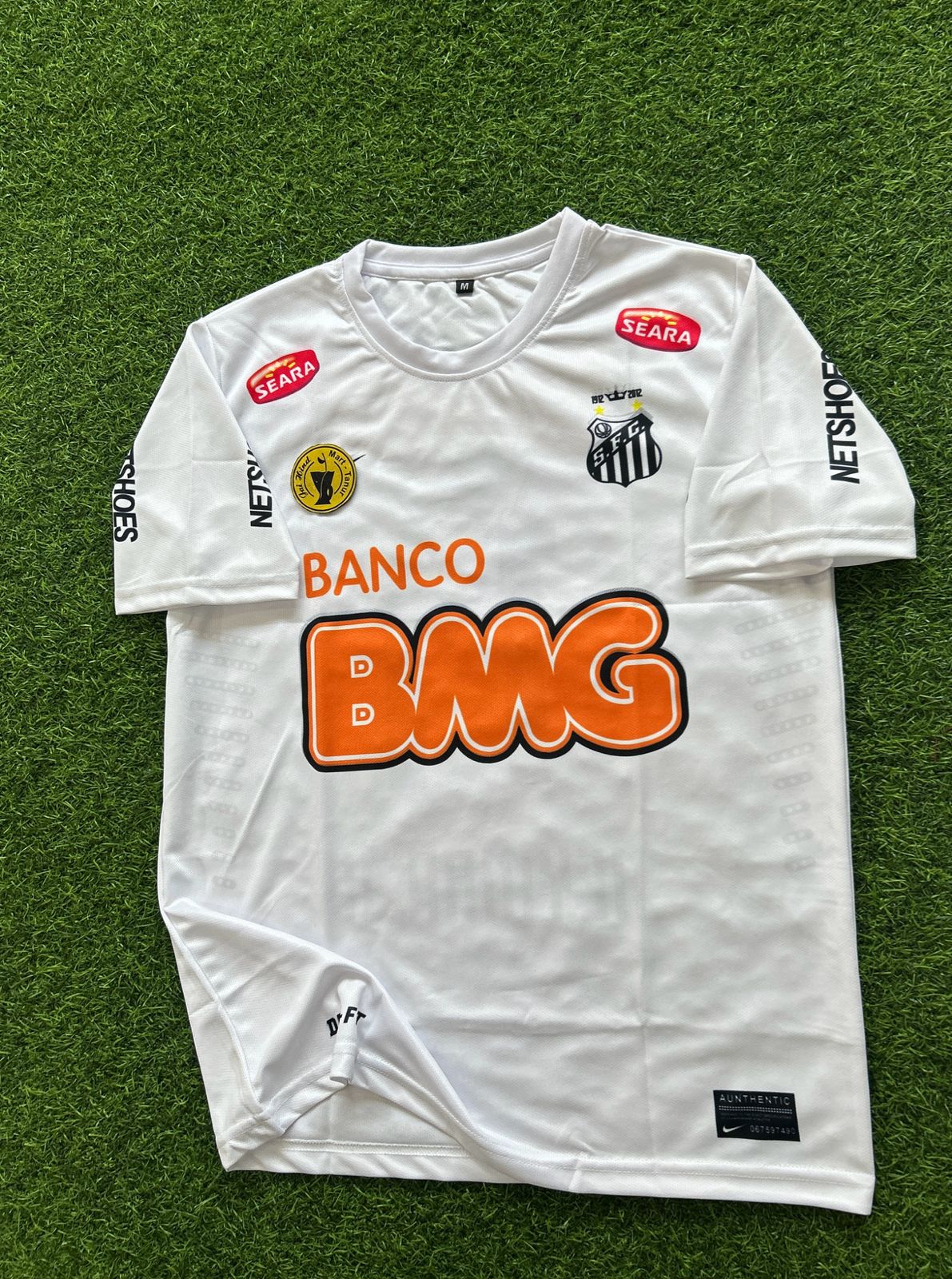 SANTOS FC 2011-12 HOME KIT, HALFSLEEVE SUBLIMATION