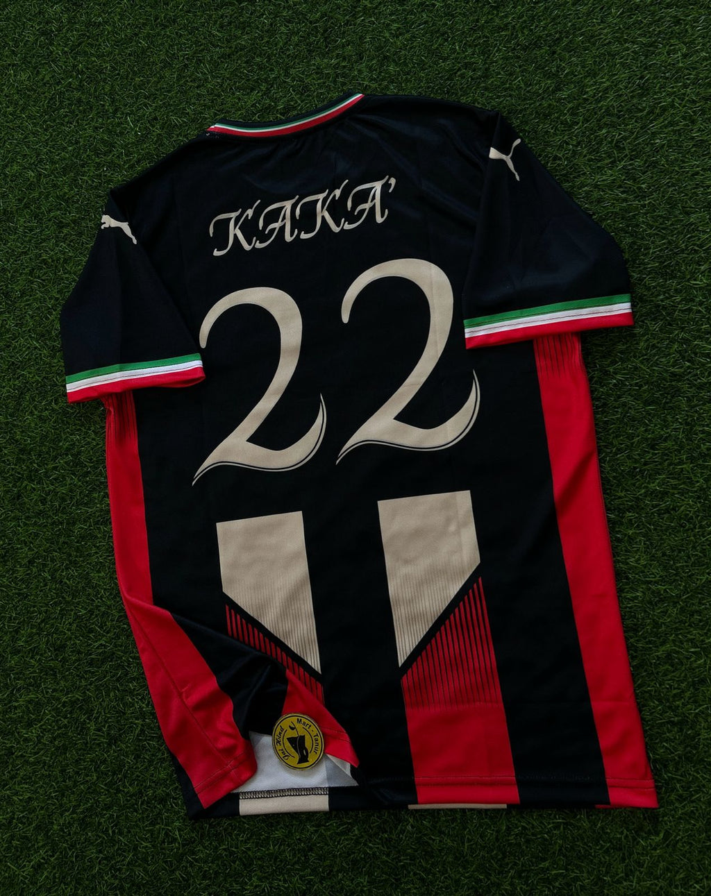 AC MILAN VINTAGE HOME KIT, HALFSLEEVE SUBLIMATION