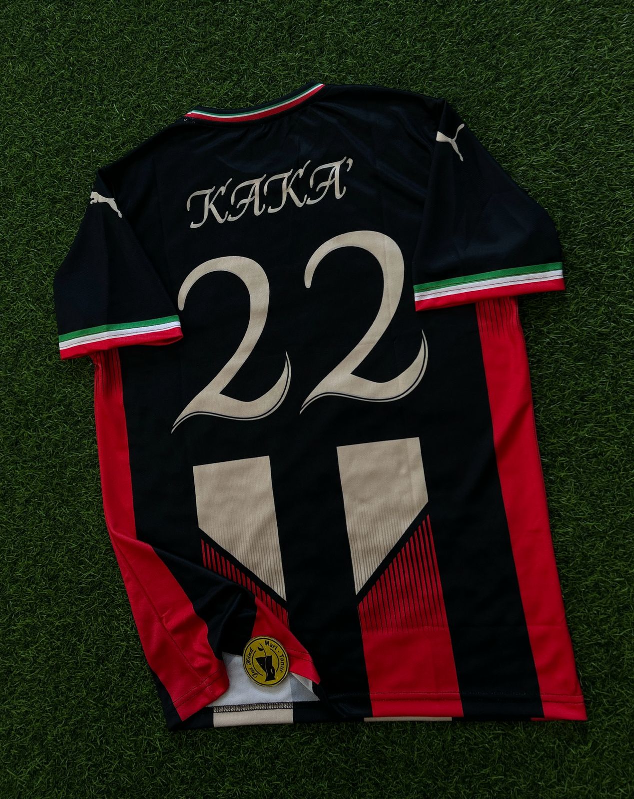 AC MILAN VINTAGE HOME KIT, HALFSLEEVE SUBLIMATION