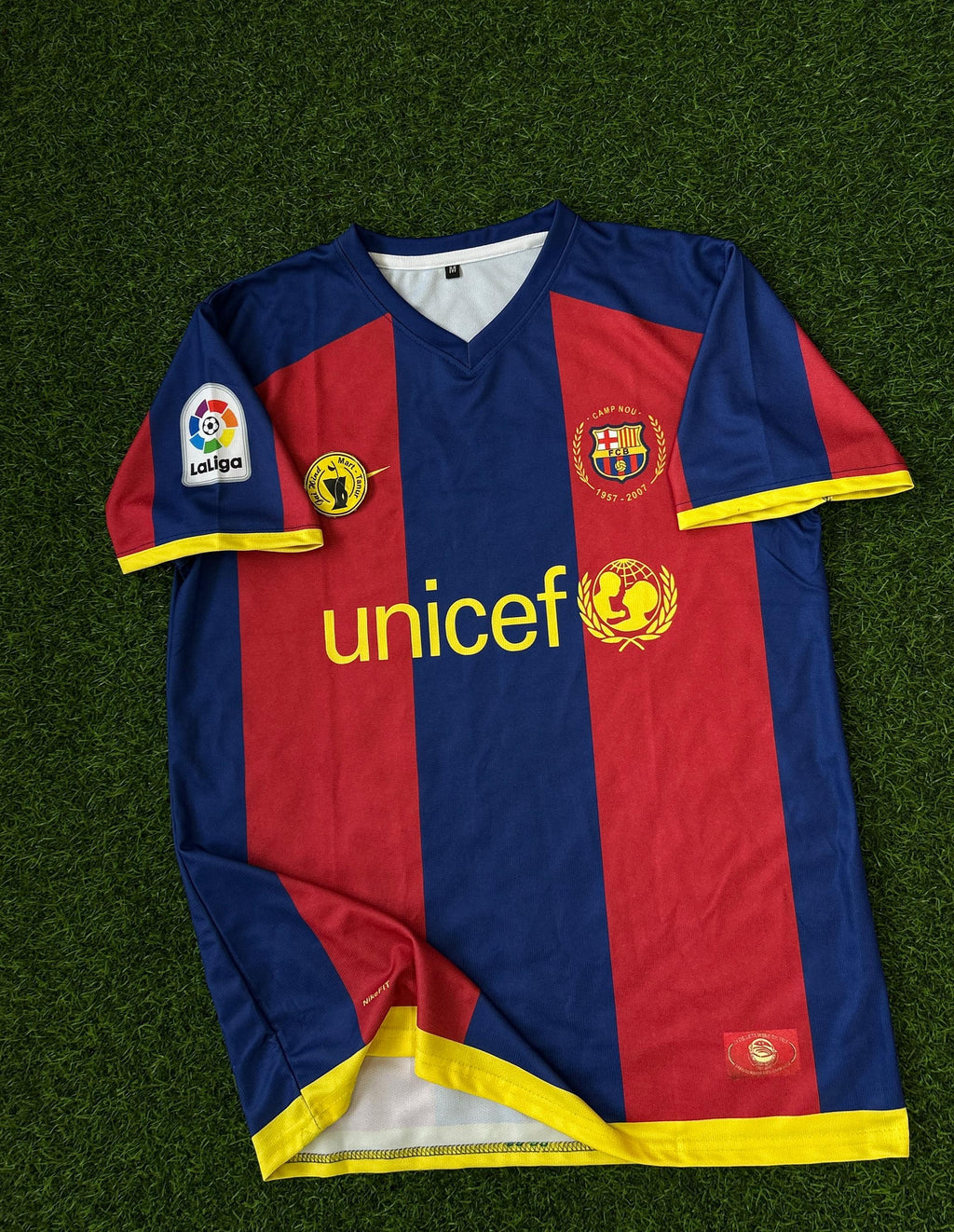 BARCELONA 2007-08 HOME KIT, HALFSLEEVE SUBLIMATION