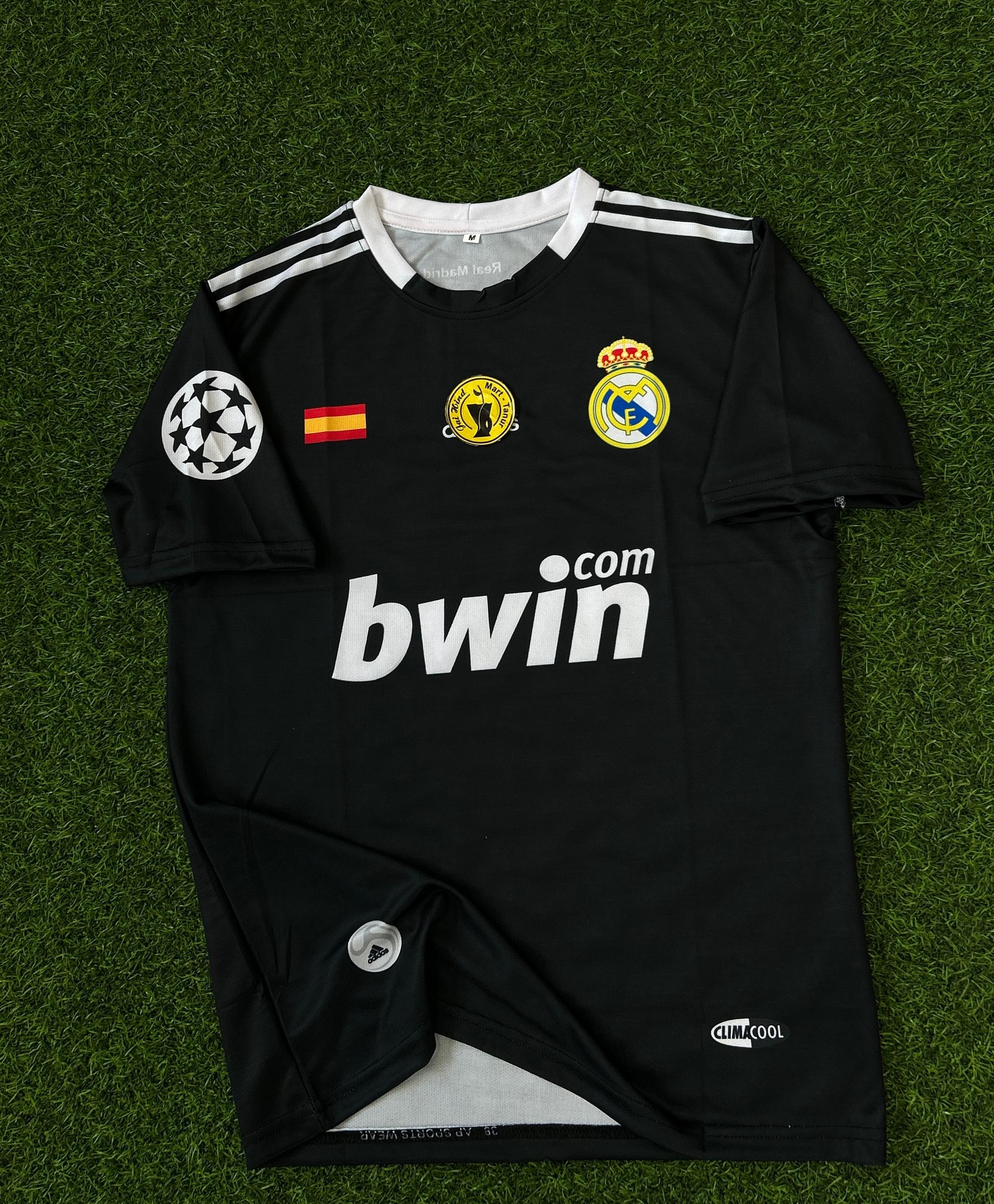 REAL MADRID 2008-09 THIRD KIT. HALFSLEEVE SUBLIMATION