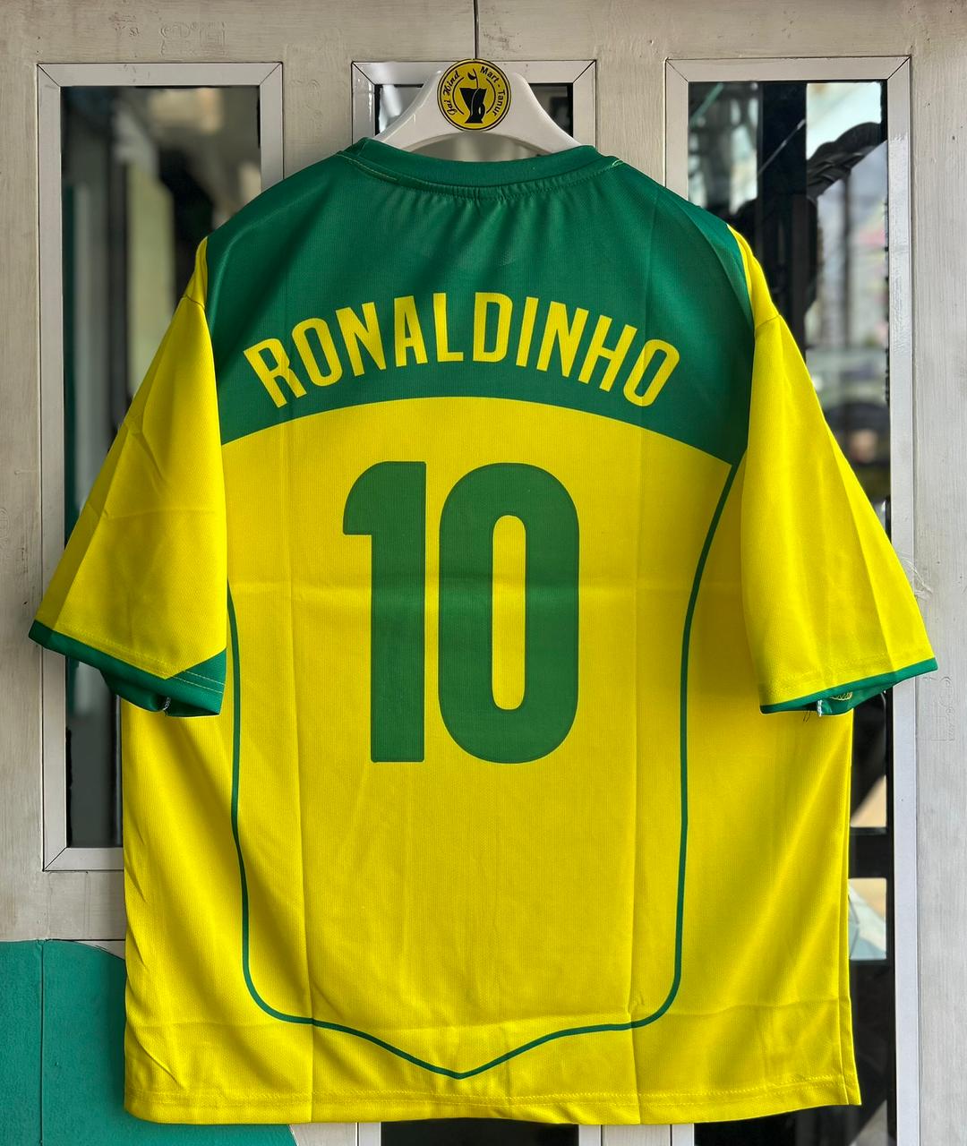 BRAZIL 2004 HOME KIT, FIVESLEEVE SUBLIMATION