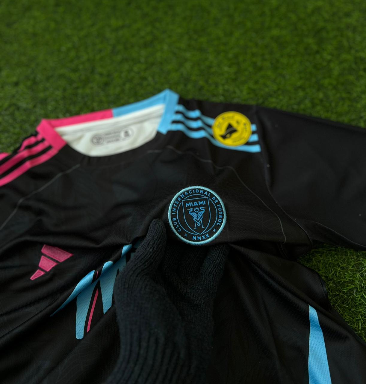 INTER MIAMI 2025-26 BLACK SPECIAL EDITION, HALFSLEEVE EMBROIDERY