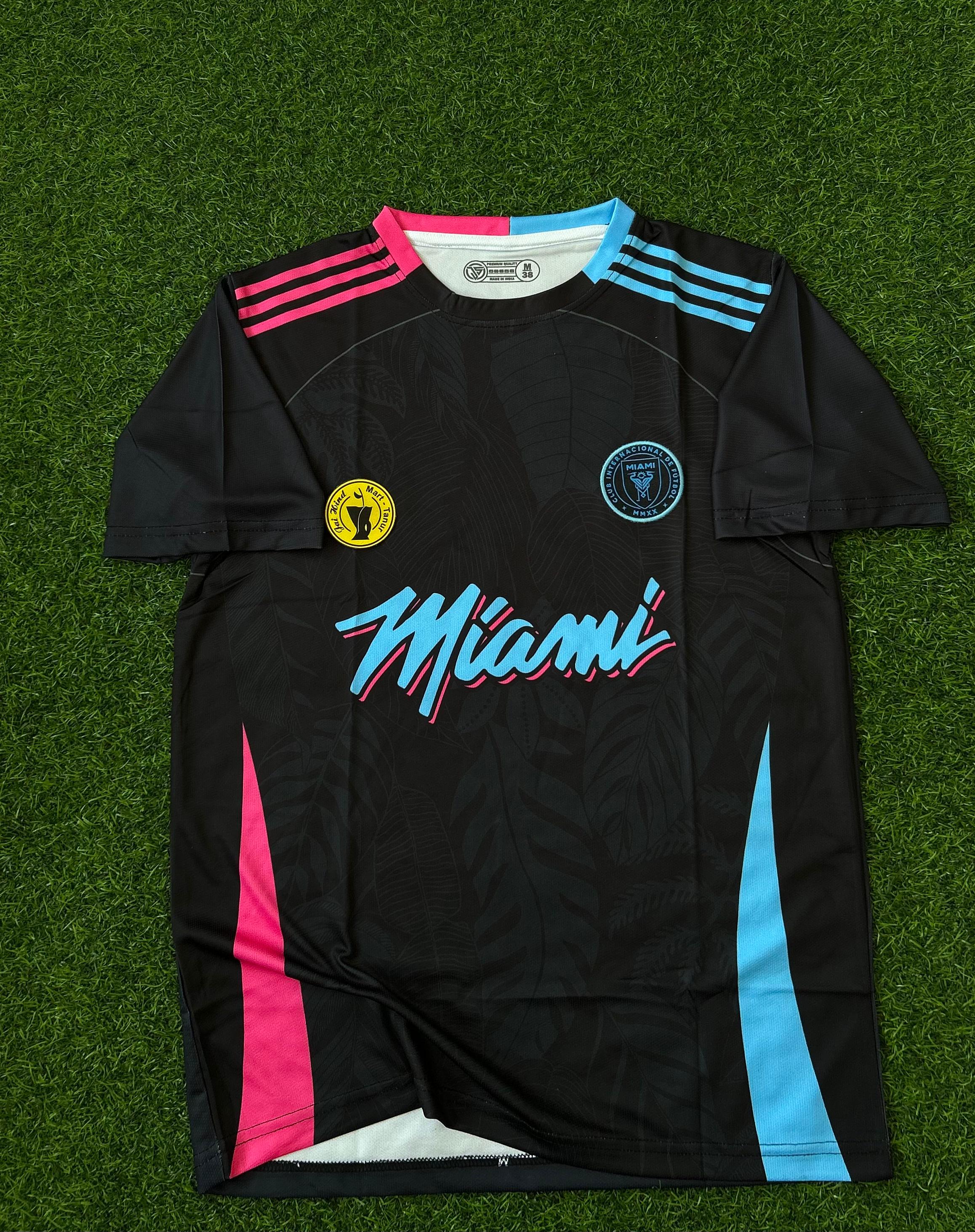INTER MIAMI 2025-26 BLACK SPECIAL EDITION, HALFSLEEVE EMBROIDERY