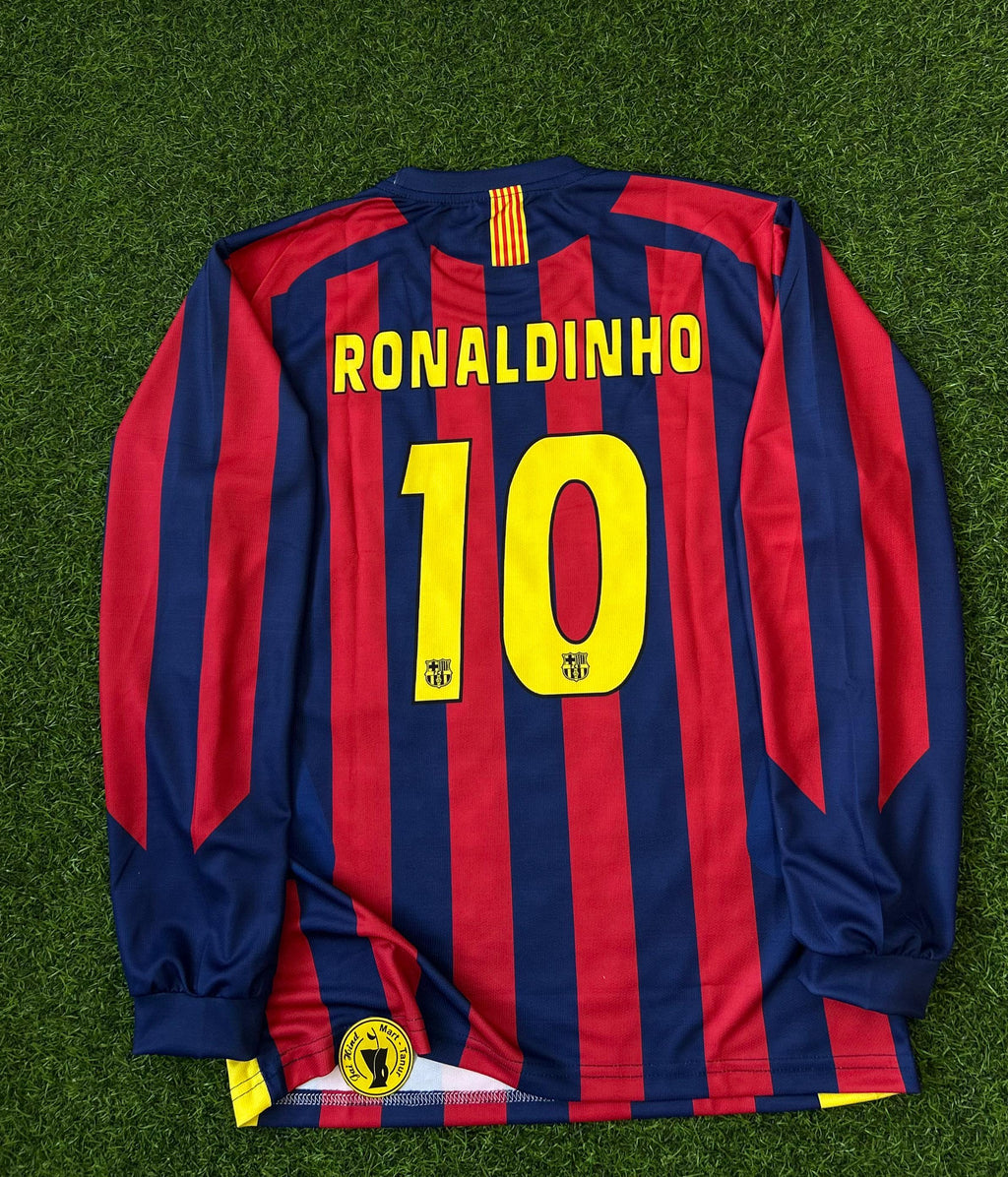 BARCELONA 2005-06 HOME KIT, FULLSLEEVE EMBROIDERY