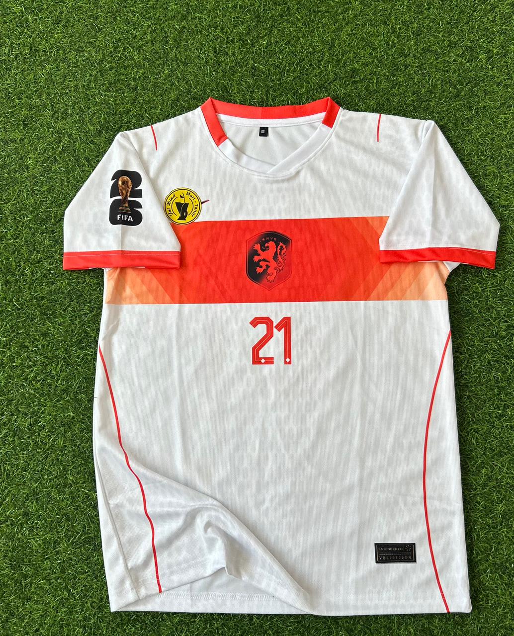 NETHERLANDS 2026 WORLD CUP AWAY KIT, HALFSLEEVE SUBLIMATION