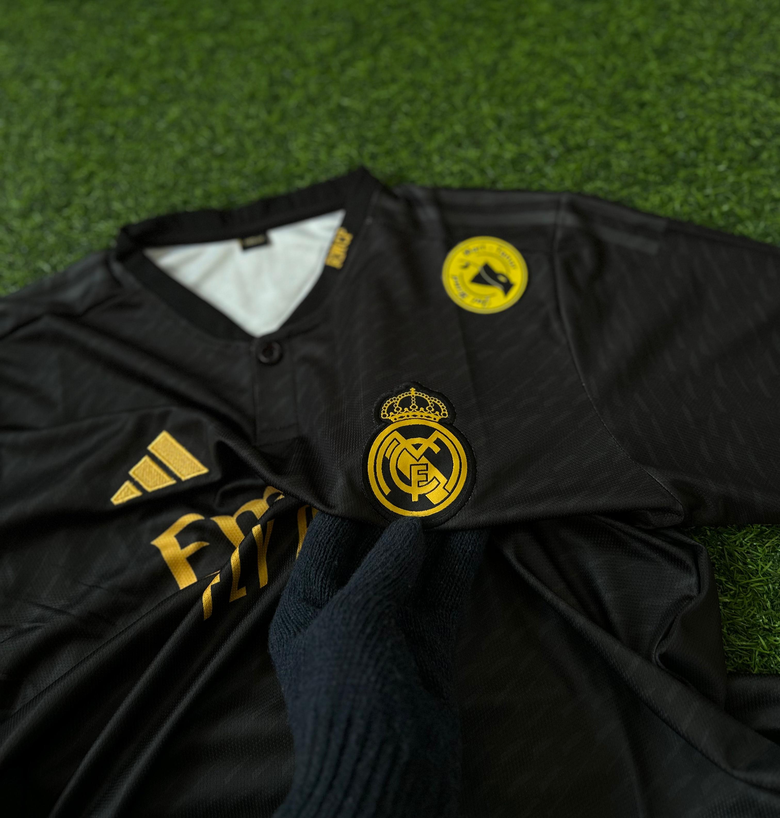 REAL MADRID 2023-24 THIRD KIT, HALFSLEEVE POLO EMBROIDERY