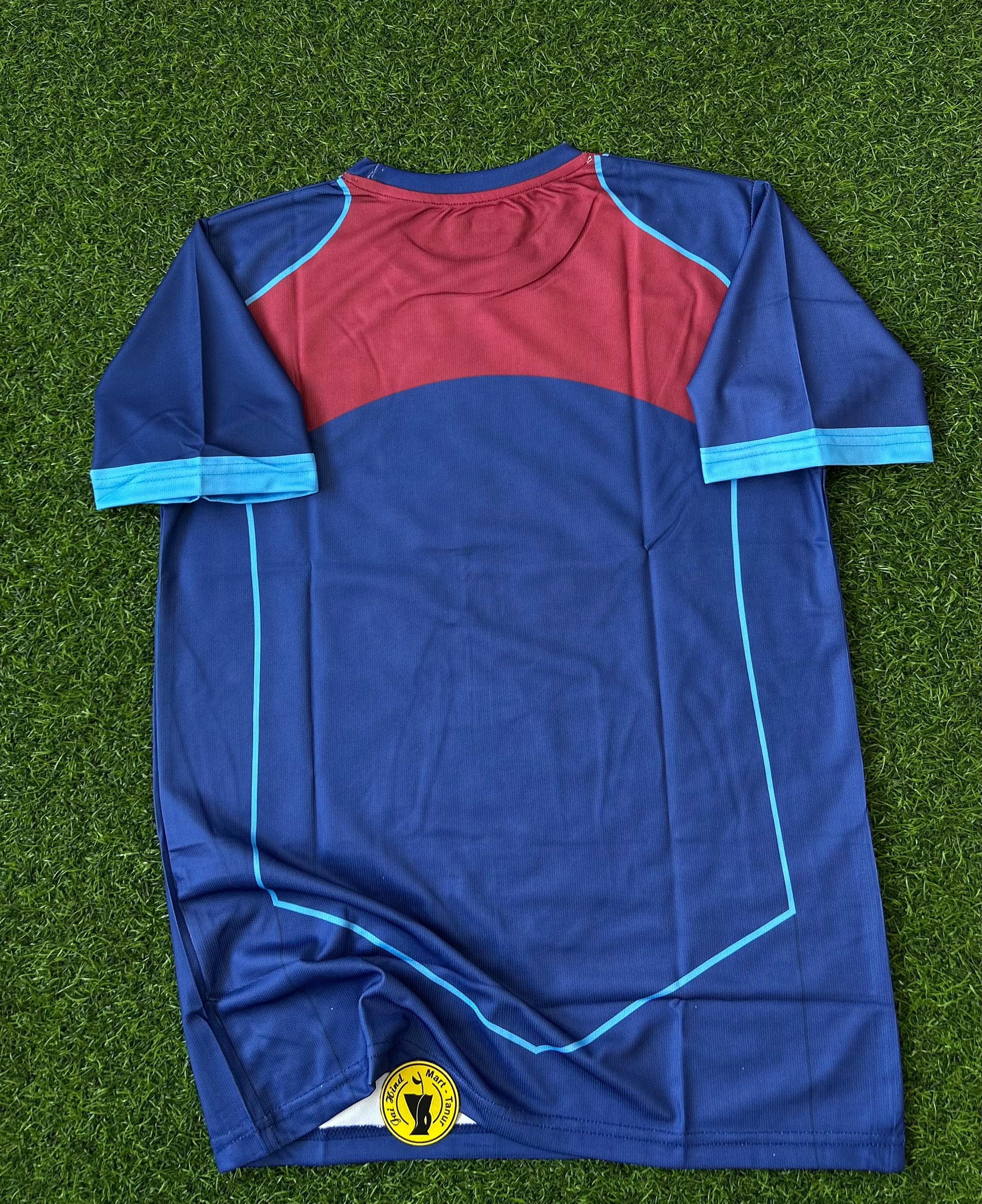 ATLETICO MADRID 2004-05 AWAY KIT, HALFSLEEVE EMBROIDERY