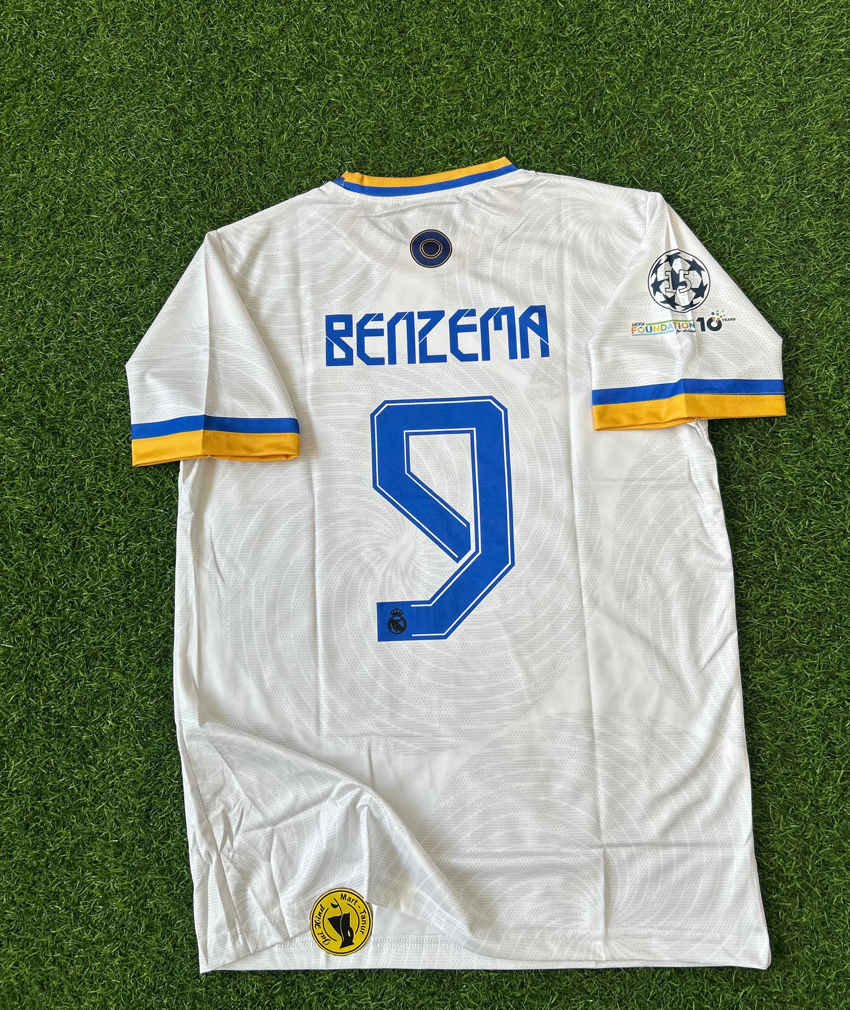 REAL MADRID 2021-22 HOME KIT, HALFSLEEVE EMBROIDERY