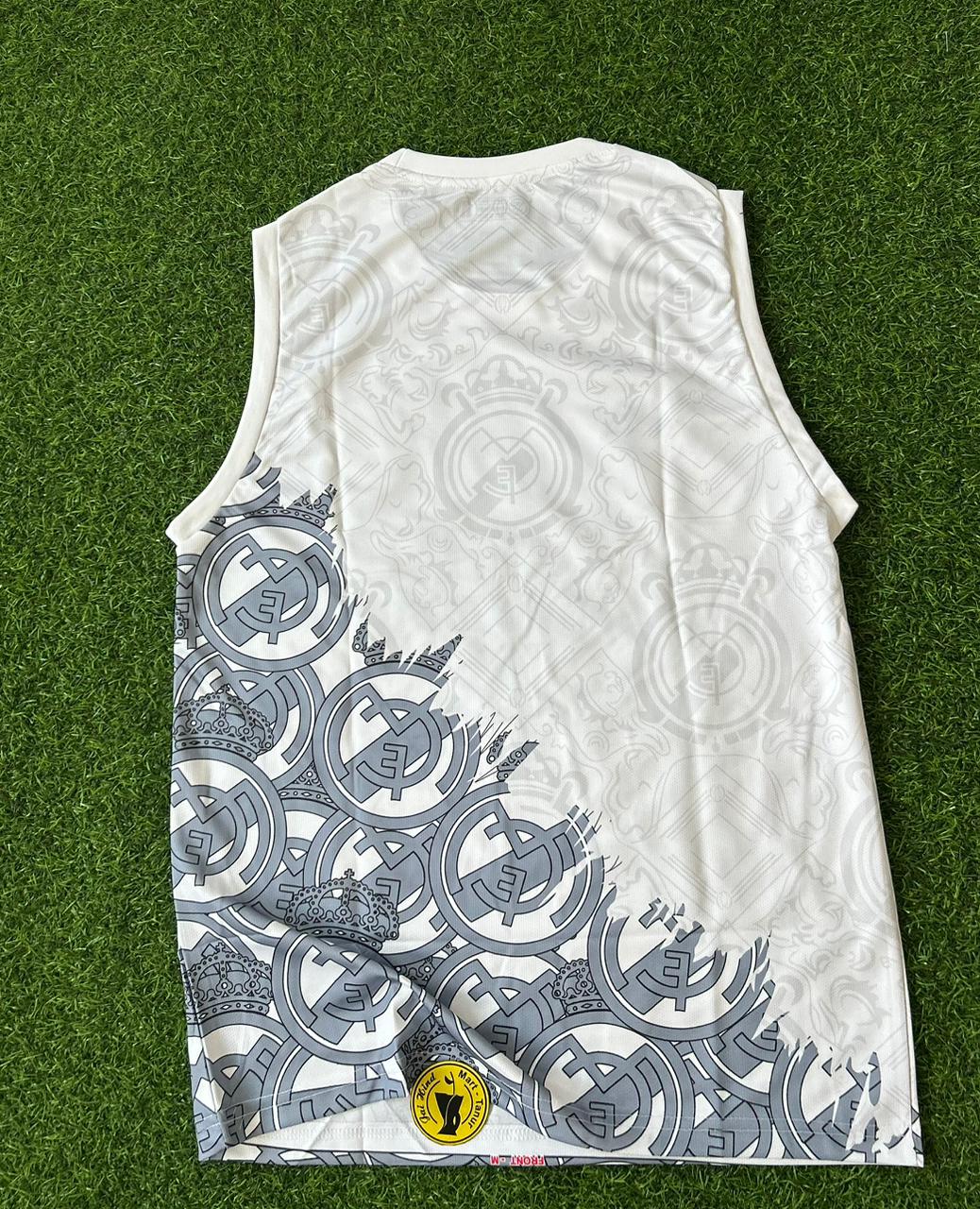 REAL MADRID SPECIAL KIT, SLEEVELESS EMBROIDERY