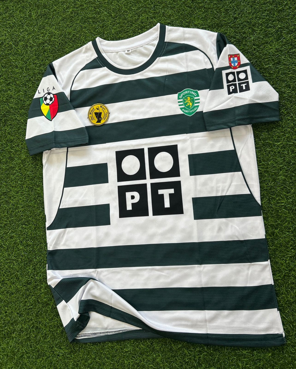 SPORTING FC 2001-03 HOME KIT. HALFSLEEVE SUBLIMATION