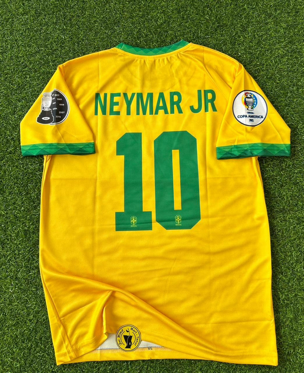 BRAZIL 2021 COPA AMERICA HOME KIT, HALFSLEEVE SUBLIMATION