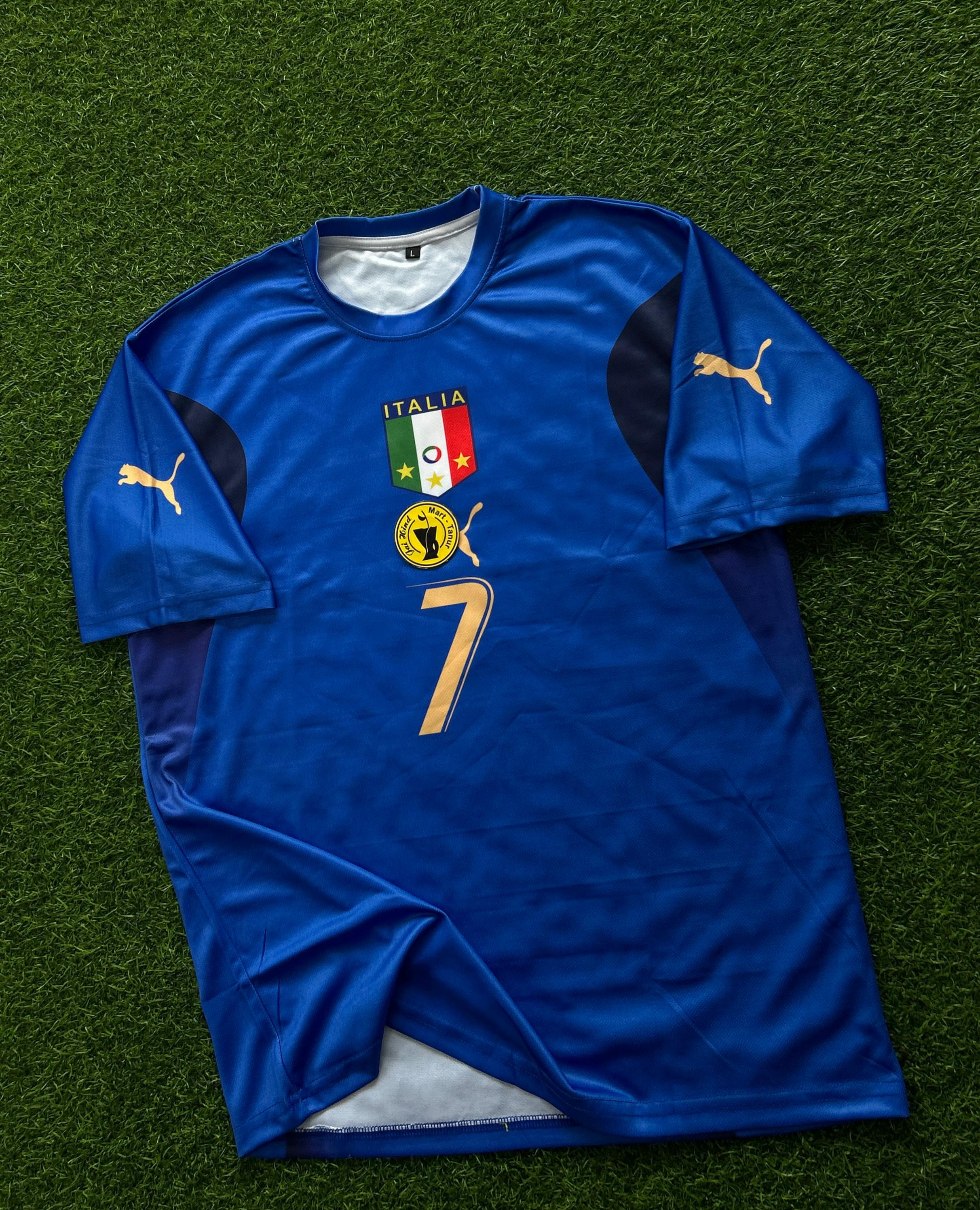ITALY 2006 WORLD CUP HOME KIT, HALFSLEEVE SUBLIMATION
