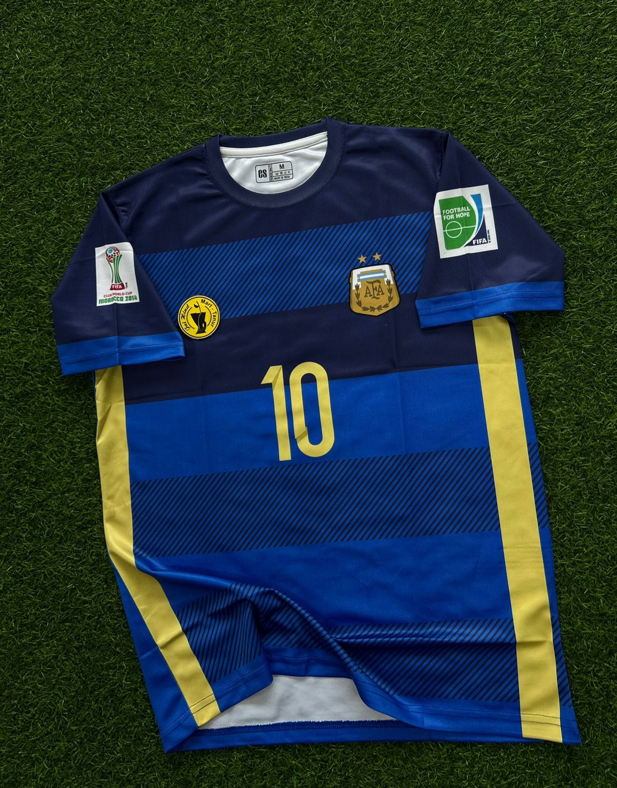 ARGENTINA 2014 WORLD CUP AWAY KIT. HALFSLEEVE SUBLIMATION