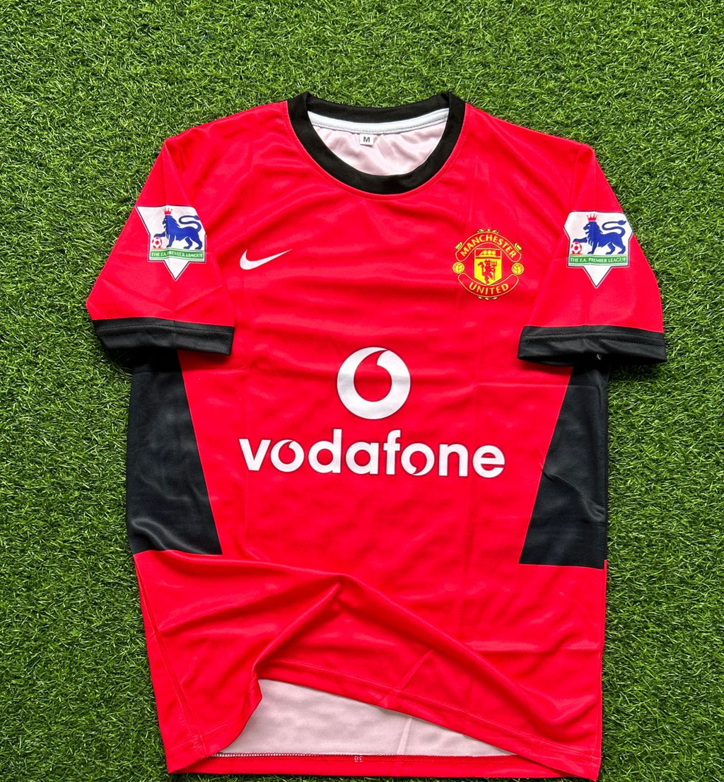 MAN UNITED 2002-04 HOME KIT, HALFSLEEVE SUBLIMATION