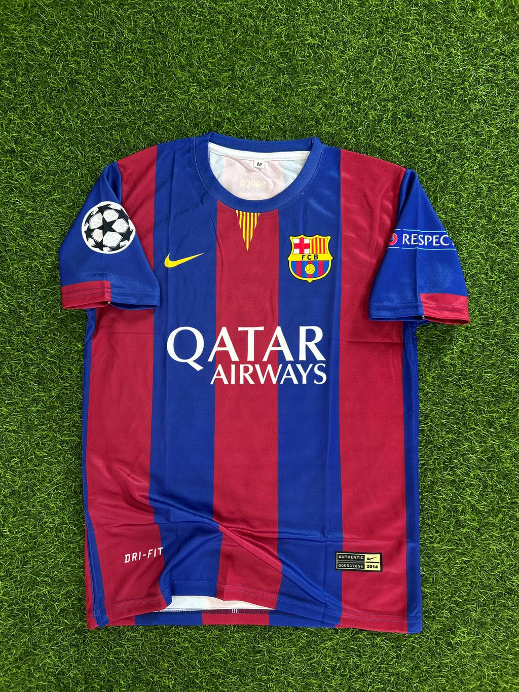 BARCELONA 2014-15 HOME KIT, HALFSLEEVE SUBLIMATION