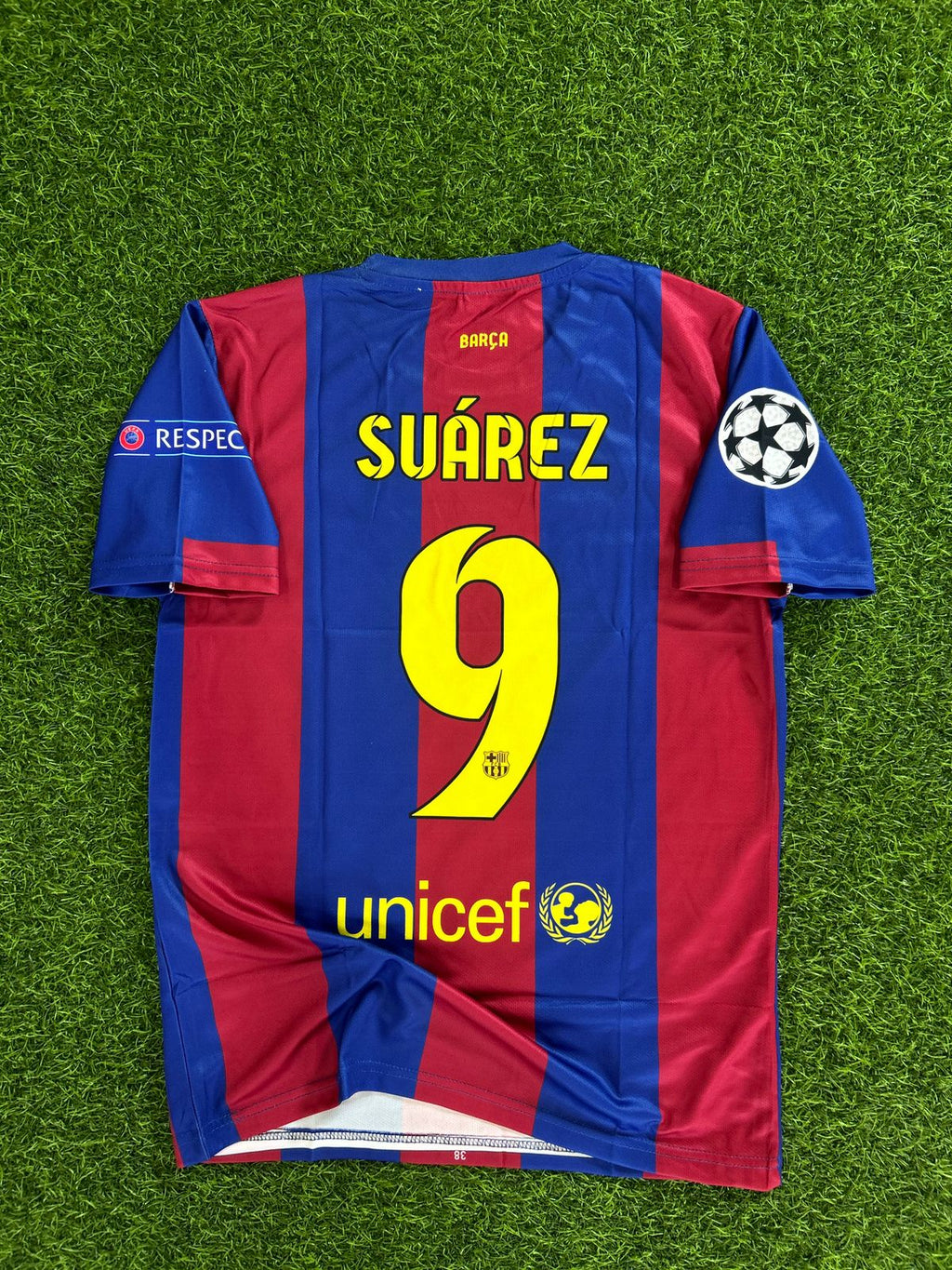 BARCELONA 2014-15 HOME KIT, HALFSLEEVE SUBLIMATION