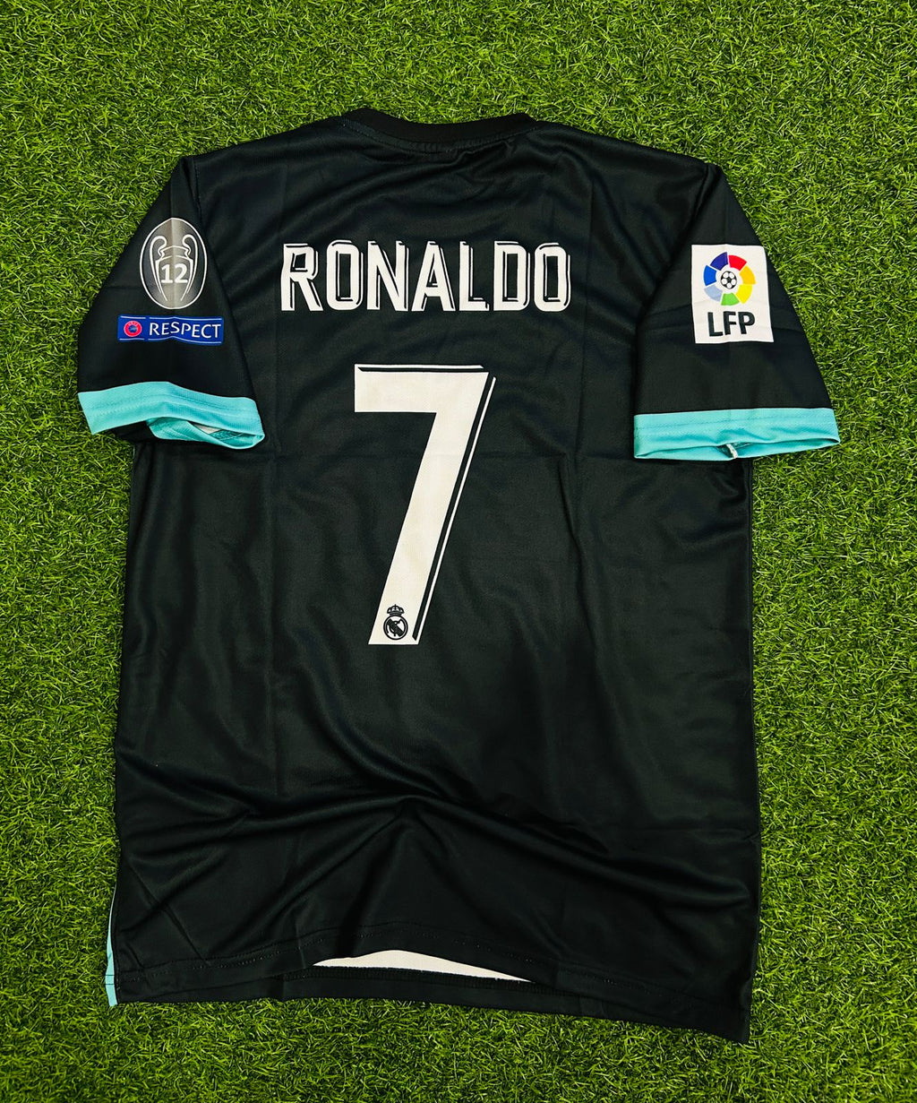 REAL MADRID 2017-18 AWAY KIT, HALFSLEEVE SUBLIMATION