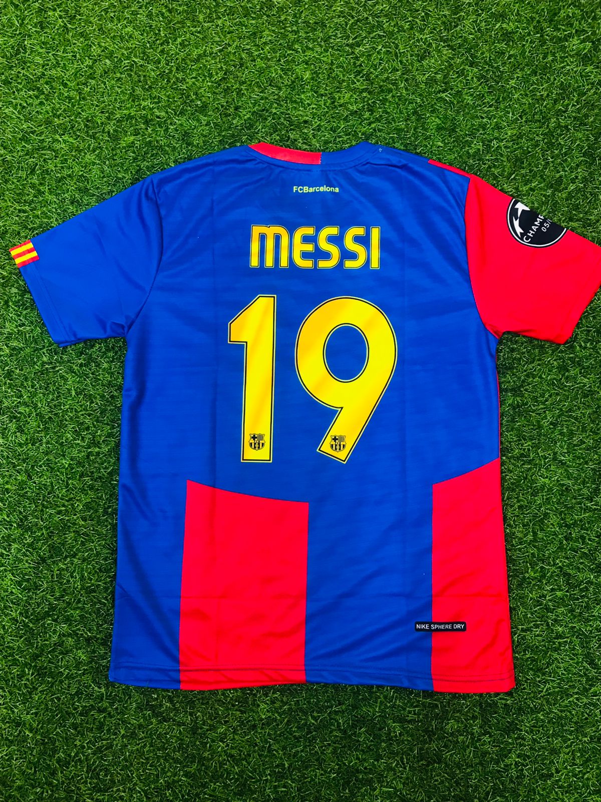 BARCELONA 2006-07 HOME KIT, HALFSLEEVE SUBLIMATION