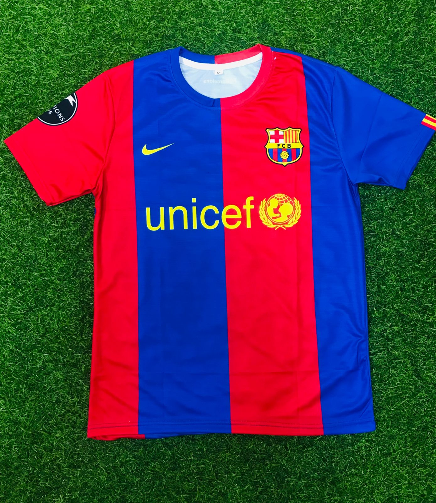 BARCELONA 2006-07 HOME KIT, HALFSLEEVE SUBLIMATION