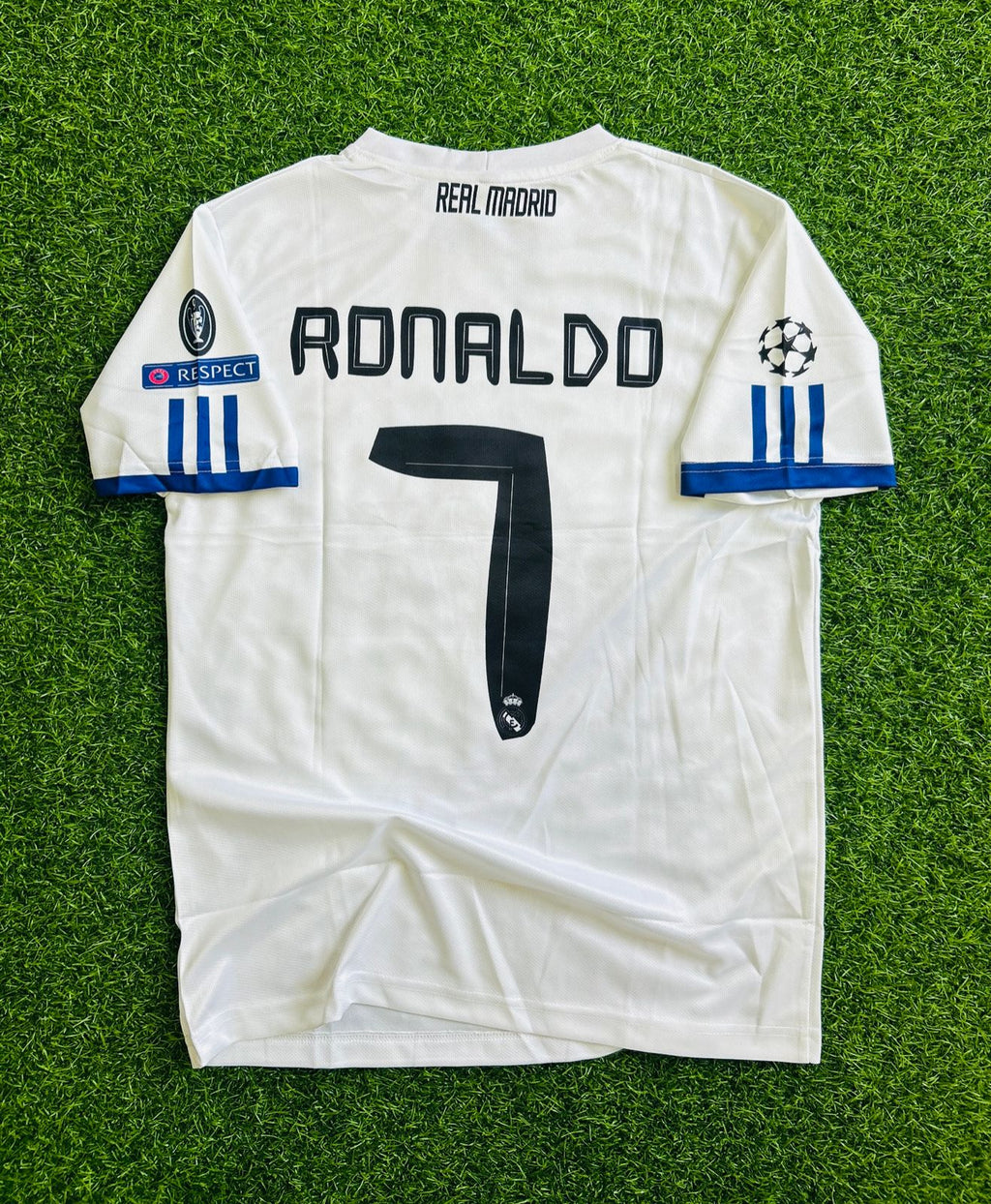 REAL MADRID 2010-11 HOME KIT, HALFSLEEVE SUBLIMATION