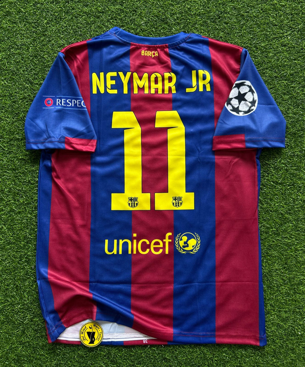 BARCELONA 2014-15 HOME KIT, HALFSLEEVE SUBLIMATION