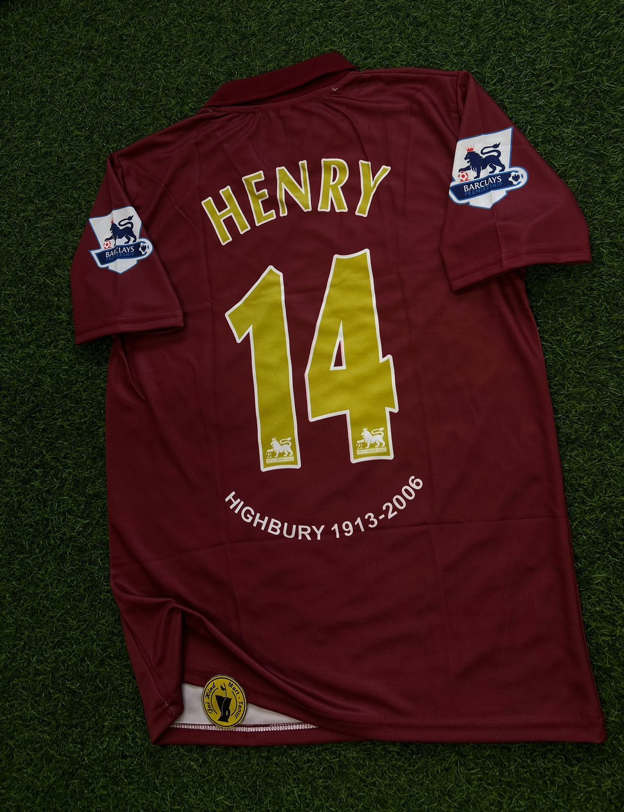 ARSENAL 2005-06 HOME KIT, HALFSLEEVE POLO SUBLIMATION