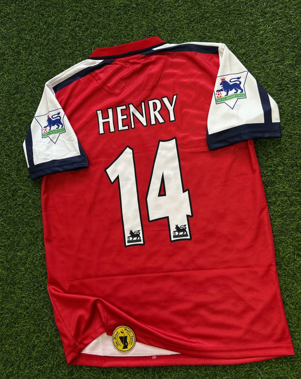ARSENAL 2000-02 HOME KIT, HALFSLEEVE POLO SUBLIMATION