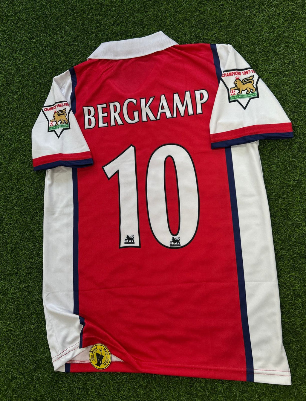 ARSENAL 1998-99 HOME KIT, HALFSLEEVE POLO SUBLIMATION