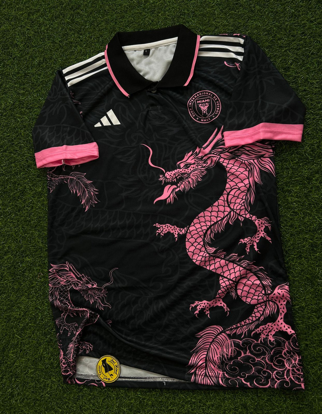 INTER MIAMI SPECIAL KIT, DRAGON PINK. HALFSLEEVE POLO SUBLIMATION