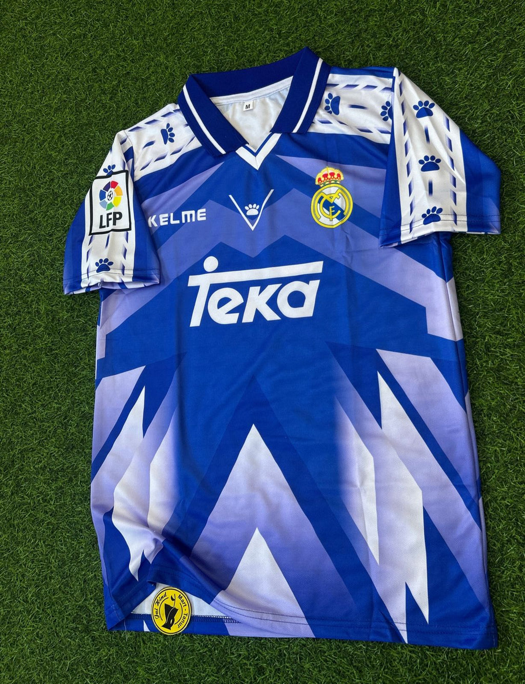 REAL MADRID 1996-97 AWAY KIT, HALFSLEEVE POLO SUBLIMATION