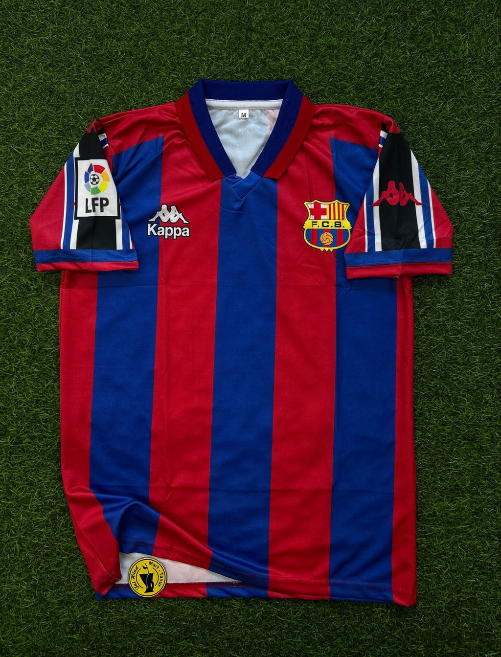 BARCELONA 1996-97 HOME KIT, HALFSLEEVE POLO SUBLIMATION