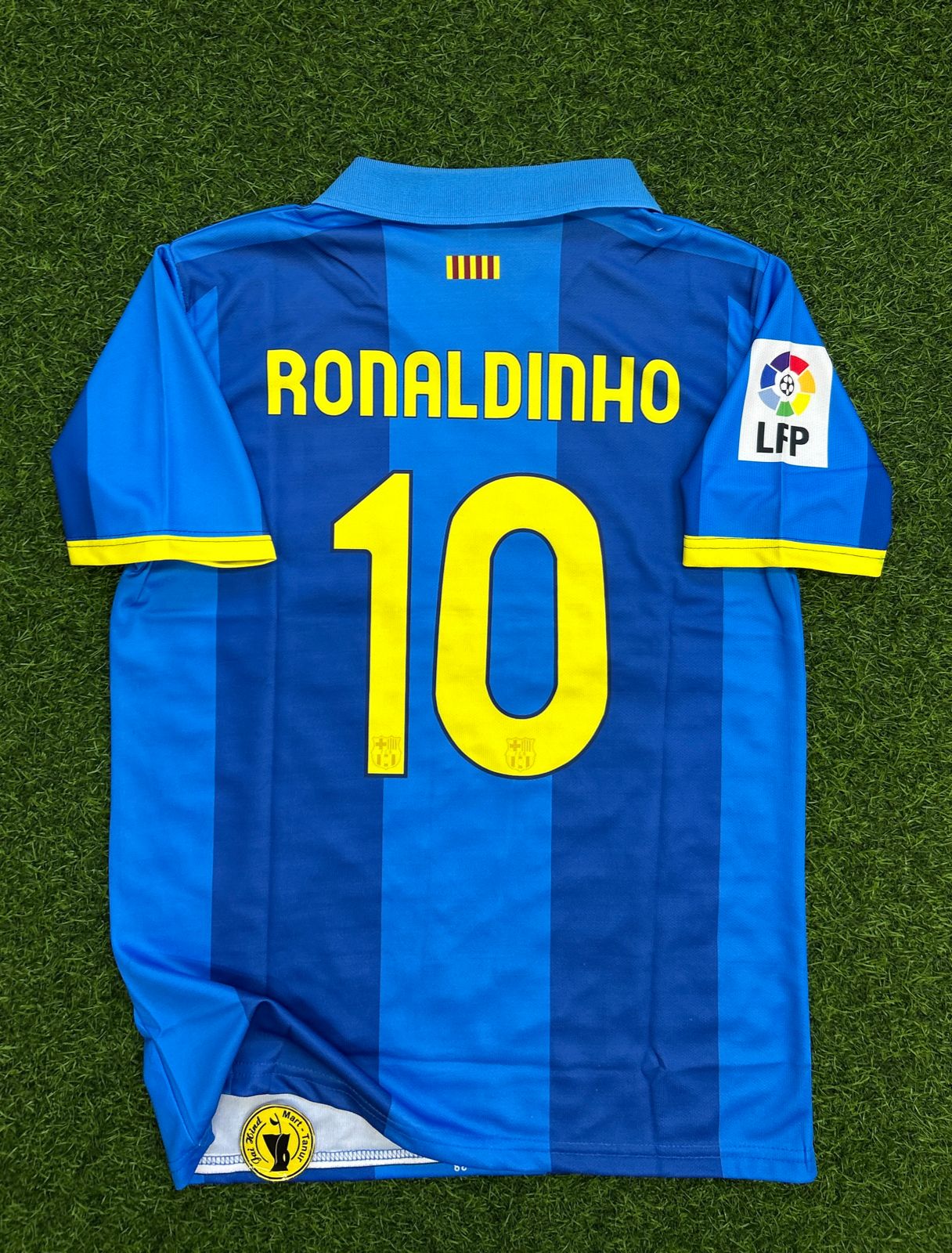 BARCELONA 2007-08 AWAY KIT, HALFSLEEVE POLO SUBLIMATION
