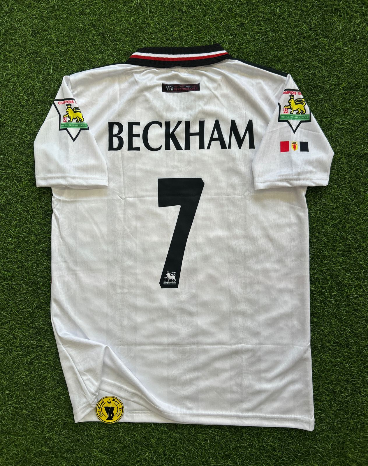 MAN UNITED 1997-99 AWAY KIT, HALFSLEEVE POLO SUBLIMATION
