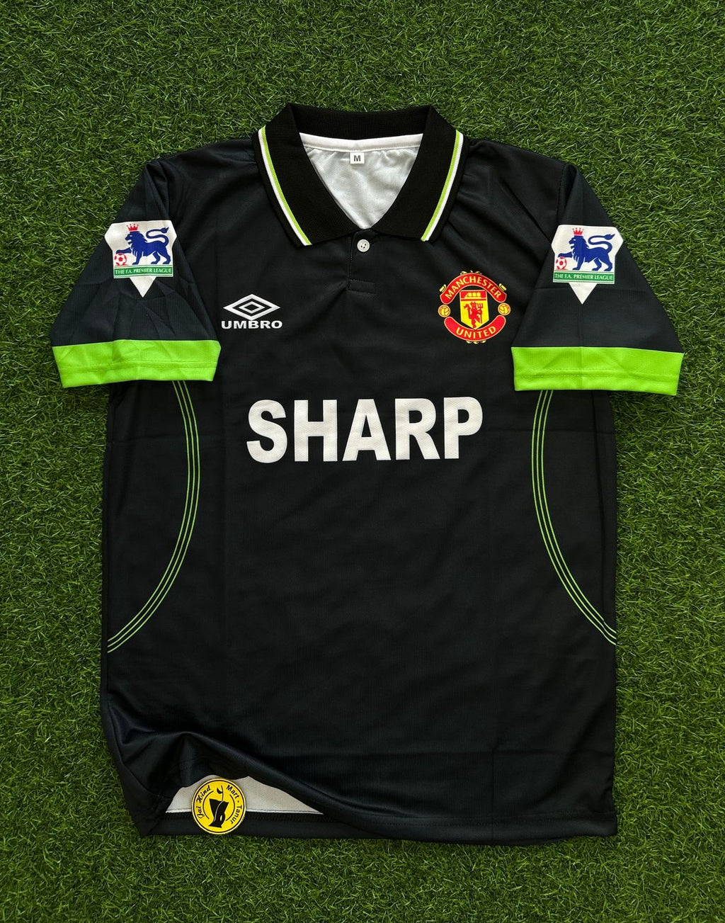 MAN UNITD 1998-99 THIRD KIT, HALFSLEEVE POLO SUBLIMATION