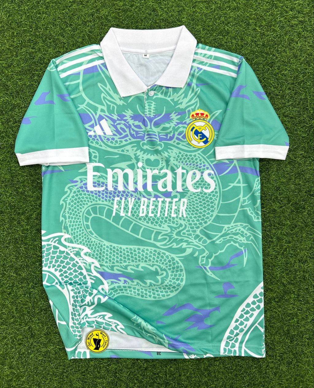 REAL MADRID DRAGON SPECIAL EDITION, HALFSLEEVE POLO SUBLIMATION