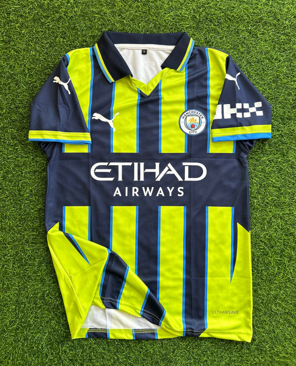 MAN CITY 2024-25 AWAY KIT, HALFSLEEVE POLO SUBLIMATION