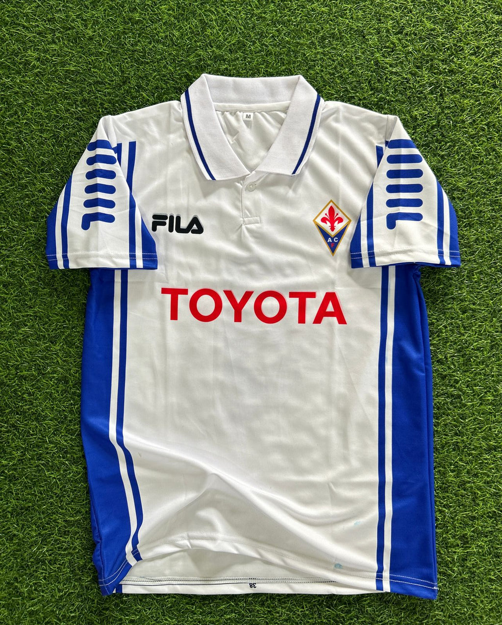 FIORENTINA 1999-00 AWAY KIT, HALFSLEEVE POLO SUBLIMATION
