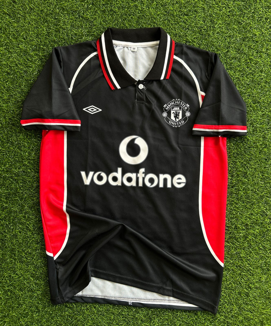 MAN UNITED 2000-01 THIRD KIT, HALFSLEEVE POLO SUBLIMATION