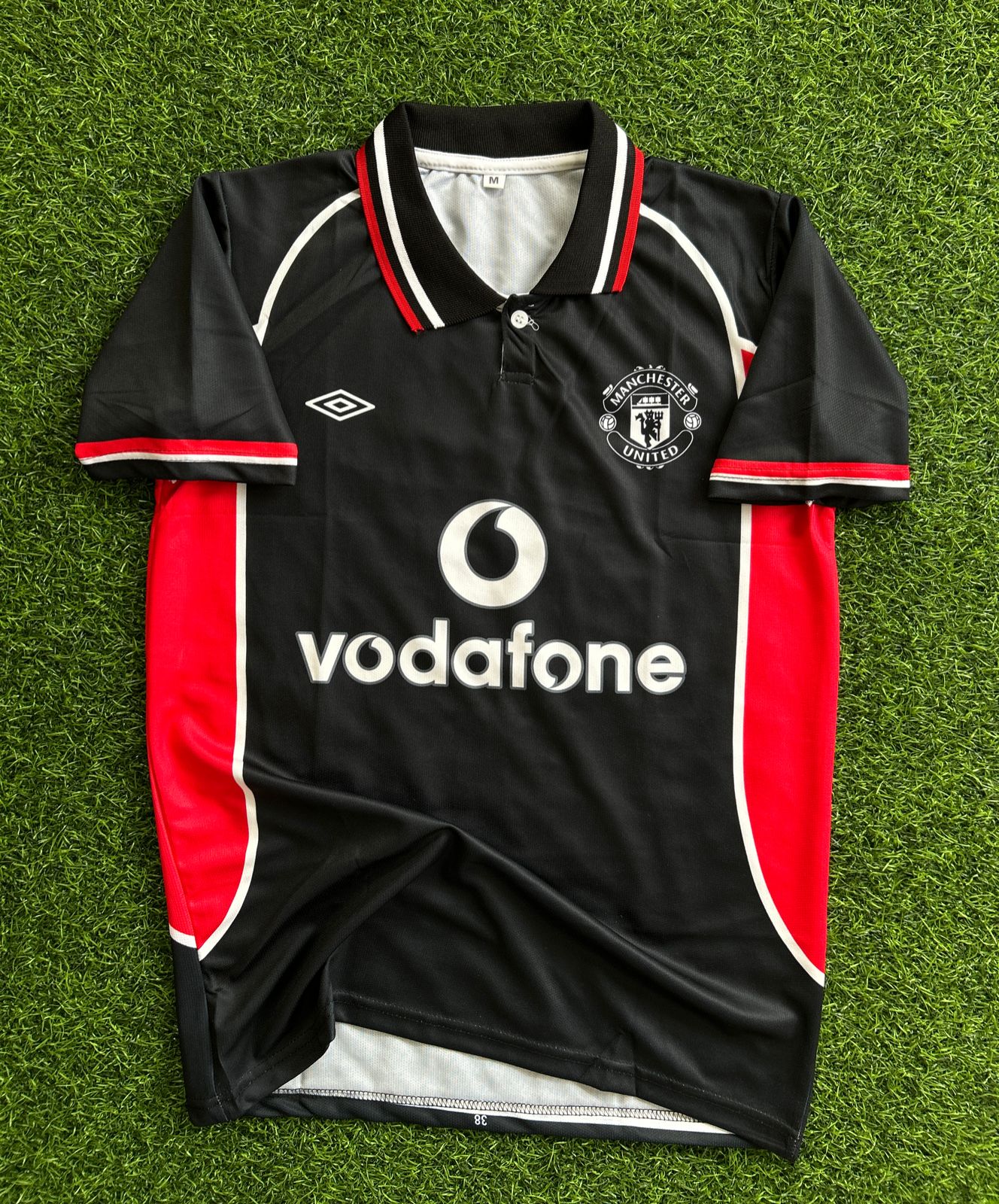 MAN UNITED 2000-01 THIRD KIT, HALFSLEEVE POLO SUBLIMATION
